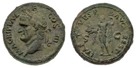 Monete Romane Imperiali
Asse di restituzione ad Agrippa - Zecca: Roma - Diritto: testa di Agrippa a sinistra con corona rostrale - Rovescio: Nettuno ...