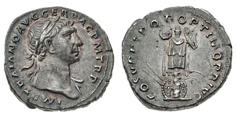 Monete Romane Imperiali
Denario databile al periodo 103-111 d.C. - Zecca: Roma ...