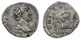 Monete Romane Imperiali
Denario databile al periodo 119-122 d.C. - Zecca: Roma - Diritto: busto laureato dell'Imperatore a destra con un accenno di d...