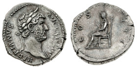 Monete Romane Imperiali
Denario databile agli anni 126-127 d.C. - Zecca: Roma - Diritto: busto laureato dell'Imperatore a destra con un accenno di dr...