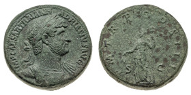Monete Romane Imperiali
Sesterzio databile agli anni 121-122 d.C. - Zecca: Roma - Diritto: busto laureato, drappeggiato e corazzato dell'Imperatore a...
