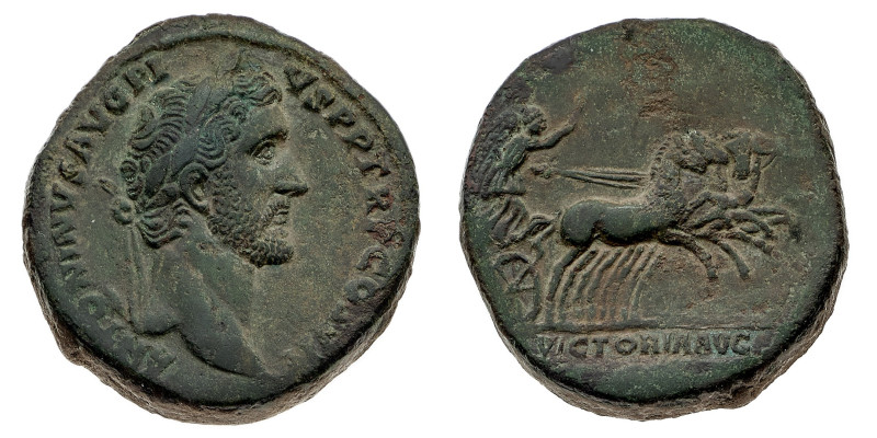 Monete Romane Imperiali
Sesterzio databile al periodo 140-144 d.C. - Zecca: Rom...