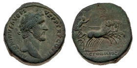 Monete Romane Imperiali
Sesterzio databile al periodo 140-144 d.C. - Zecca: Roma - Diritto: testa laureata dell'Imperatore a destra - Rovescio: Vitto...