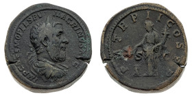 Monete Romane Imperiali
Sesterzio databile al 217 d.C. - Zecca: Roma - Diritto: testa laureata, drappeggiata e corazzata dell'Imperatore a destra - R...
