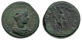 Monete Romane Imperiali
Sesterzio con il titolo di Cesare databile agli anni 217-218 a.C. - Zecca: Roma - Diritto: busto drappeggiato e corazzato di ...
