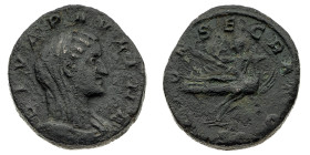 Monete Romane Imperiali
Sesterzio di consacrazione al nome e con l'effigie di Paolina, moglie dell'Imperatore, databile al 235 d.C. - Zecca: Roma - D...