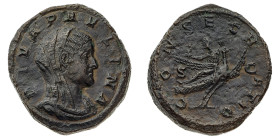 Monete Romane Imperiali
Sesterzio di consacrazione al nome e con l'effigie di Paolina, moglie dell'Imperatore, databile al 235 d.C. - Zecca: Roma - D...
