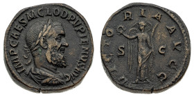 Monete Romane Imperiali
Sesterzio - Zecca: Roma - Diritto: busto laureato, drappeggiato e corazzato dell'Imperatore a destra - Rovescio: la Vittoria ...