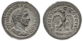 Monete Romane Imperiali
Tetradramma databile al 244 d.C. - Zecca: Antiochia ad Orontem - Diritto: busto laureato, drappeggiato e corazzato dell'Imper...