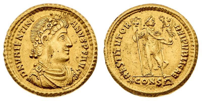 Monete Romane Imperiali
Solido databile al periodo 365-375 d.C. - Zecca: Costan...