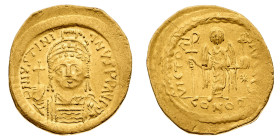 Monete Bizantine
Giustiniano I (527-565) - Solido databile al periodo 538-545 d.C. - Zecca: Costantinopoli - Diritto: mezzo busto elmato e diademato ...