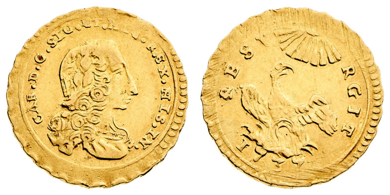 Monete di Zecche Italiane
Carlo III di Borbone (1734-1759) - Oncia 1737 - Zecca...