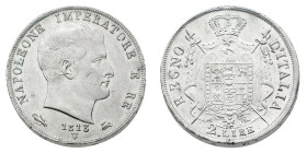 Antichi Stati italiani
Napoleone I Re d'Italia (1805-1814) - 2 Lire 1813 NGC MS 63 - Zecca: Venezia - Diritto: effigie di Napoleone a destra - Rovesc...