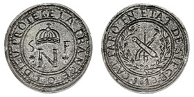 Antichi Stati Italiani
Napoleone I Imperatore dei Francesi (1804-1814) - Assedio Inglese di Cattaro - 5 Franchi 1813 - Zecca: Cattaro - Diritto: gran...