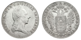Antichi Stati italiani
Francesco I d'Asburgo (1815-1835) - Tallero di Convenzione 1818 - Zecca: Venezia - Diritto: effigie laureata di Francesco I a ...