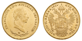Antichi Stati italiani
Francesco I d'Asburgo (1815-1835) - Sovrana 1831 NGC MS 62 - Zecca: Milano - Diritto: effigie laureata di Francesco I a destra...