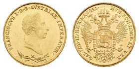 Antichi Stati italiani
Francesco I d'Asburgo (1815-1835) - Sovrana 1831 NGC MS 62 - Zecca: Milano - Diritto: effigie laureata di Francesco I a destra...