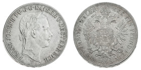 Antichi Stati italiani
Francesco Giuseppe I d'Asburgo (1848-1866) - Tallero della Lega 1862 - Zecca: Venezia - Diritto: effigie laureata di Francesco...