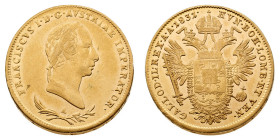 Europa

Austria

Franz I (II) (1815-1835) - Sovrana 1831 NGC AU 53 - Zecca: Vienna - Diritto: effigie laureata dell'Imperatore a destra - Rovescio...