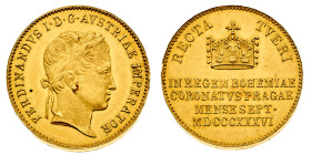 Europa

Austria

Ferdinand I (1835-1848) - Medaglia 1836 per l'incoronazione a Re di Boemia - Zecca: Praga - Diritto: effigie laureata del'Imperat...