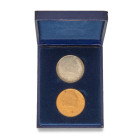 Europa

Cecoslovacchia

Repubblica Socialista (1960-1990) - Insieme degli esemplari da 100 e 25 Corone commemorative di J.E. Purkyne - Zecca: Vien...