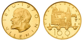 Europa

Cecoslovacchia

Repubblica Socialista (1960-1990) - Ducato (Medaglia) 1970 per il centesimo anniversario dalla nascita di Lenin - Zecca: K...