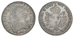 Europa

Francia

Louis XVI (1774-1793) - Ecù "aux branches d'oliver" 1789 - Zecca: Parigi - Diritto: testa del Re a sinistra - Rovescio: stemma co...