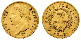 Europa

Francia

Napoleone I Imperatore (1804-1814) - 20 Franchi 1812 - Zecca: Parigi - Diritto: testa laureata di Napoleone a sinistra - Rovescio...