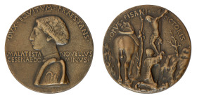 Medaglie

Medaglie Italiane

Cesena - Medaglia di Domenico Novello Malatesta Signore di Cesena (1433-1465) - Opus Antonio di Puccio Pisano detto P...