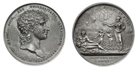 Medaglie

Medaglie Italiane

Napoli - Gioacchino Murat (1808-1815) - Medaglia 1811 premio dell'Accademia delle Scienze di Napoli - Coniata a Napol...