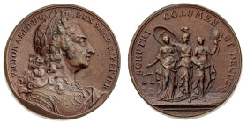 Medaglie

Medaglie Italiane

Casa Savoia - Vittorio Amedeo II (1675-1730) - Medaglia databile a dopo il 1718 - Diritto: busto laureato e corazzato...