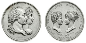 Medaglie

Medaglie Italiane

Casa Savoia - Vittorio Emanuele I (1802-1821) - Medaglia 1820 celebrativa del matrimonio della figlia Maria Teresa co...