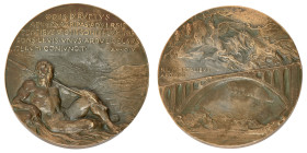 Medaglie

Medaglie Italiane

Regno d'Italia - Medaglia 1927 commemorativa dell'inaugurazione del viadotto sul fiume Isonzo - Opus Stabilimento Joh...