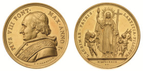 Medaglie

Medaglie Pontificie

Pio VIII (1829-1830) - Medaglia annuale 1829 Anno I per l'elezione al pontificato NGC MS 63 - Opus Giuseppe Giromet...