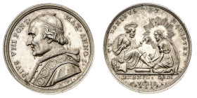 Medaglie

Medaglie Pontificie

Pio VIII (1829-1830) - Medaglia annuale 1829 Anno I per ricordare la Celebrazione in Coena Domini con la lavanda de...