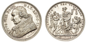 Medaglie

Medaglie Pontificie

Pio VIII (1829-1830) - Medaglia Annuale 1830 Anno II - Opus Giuseppe Cerbara - Diametro mm. 43 e peso gr. 33,03 - R...