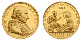 Medaglie

Medaglie Pontificie

Pio VIII (1829-1830) - Medaglia annuale 1830 Anno II per ricordare la celebrazione in Coena Domini con la lavanda d...