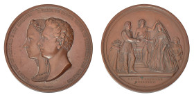 Medaglie

Medaglie Estere

Portogallo - Louis I (1821-1889) - Medaglia 1862 commemorativa del matrimonio di Maria Pia di Savoia con Luigi I Re del...