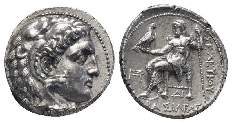 SELEUKID KINGS. Seleukos I Nikator, 312-281 BC. Tetradrachm (26mm, 17,11 g), ado...