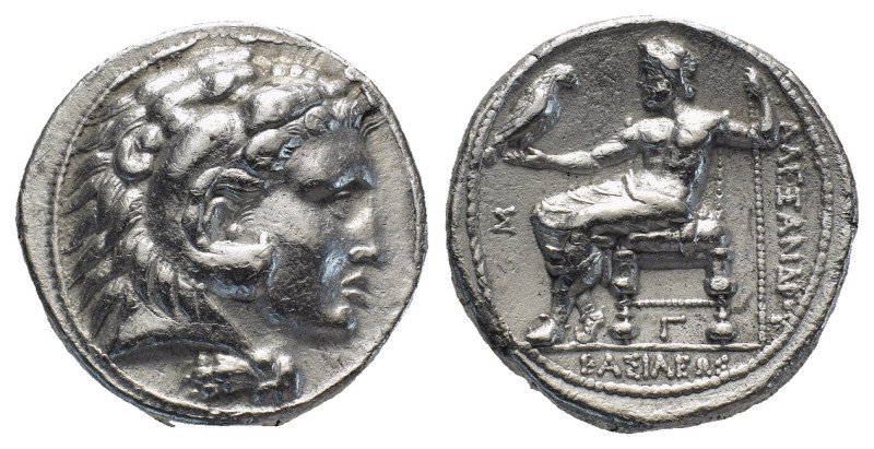 Kingdom of Macedon, Demetrios I Poliorketes AR Tetradrachm. (26mm, 16.88 g) In t...