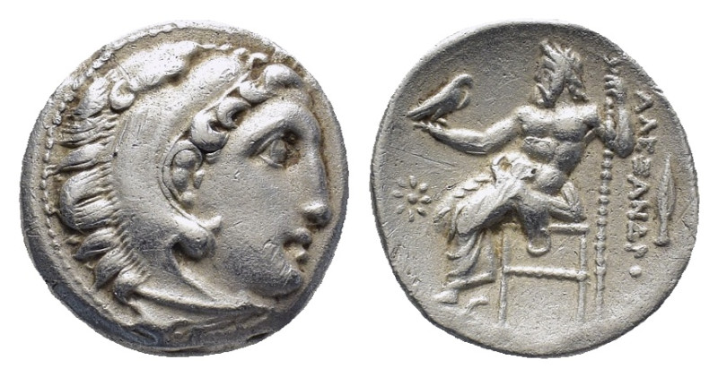 Kingdom of Macedon, Philip III Arrhidaios AR Drachm. (18mm, 4.12 g) Struck under...