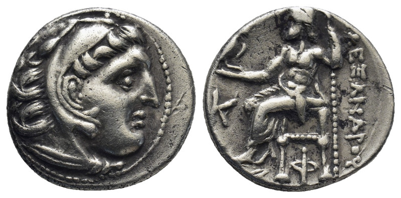 Kingdom of Macedon. Antigonos I Monophthalmos. Drachm. (17mm, 4,35 g) 310-301 BC...