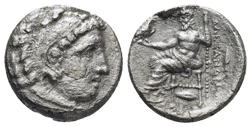 KINGS OF MACEDON. Alexander III 'the Great' (336-323 BC). Drachm. (16mm, 3.68 g)...
