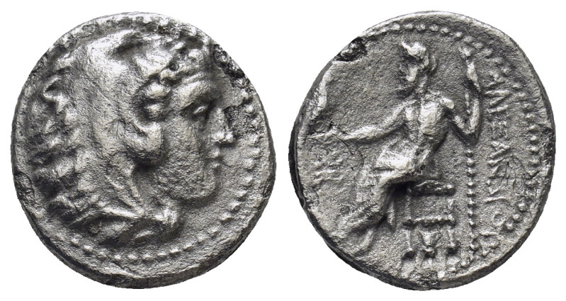 KINGS of MACEDON. Alexander III 'the Great'. 336-323 BC. AR Drachm (16mm, 3,79 g...