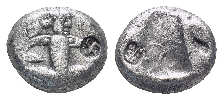 Achaemenid Kingdom. Artaxerxes II to Artaxerxes III. Ca. 375-340 B.C. AR siglos ...