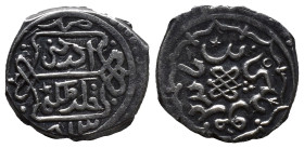 OTTOMAN EMPIRE: Musa Celebi, 1410-1413, AR akçe (12mm, 1.2 g), Edirne, AH813, A-1298