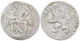 NETHERLANDS. Zwolle (AD 1641) AR half Leeuwendaalder 1650 (33mm, 13.3 g)