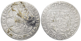 Poland. Sigismund III. A.D. 1587-1632. AR orte (29mm, 6,7 g). 1623.