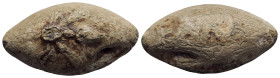 MACEDON(?). Sling shot bullet with bee and Greek word ' KAΛA'. Lead.

Obv: Bee.
Rev: KAΛA.

There is enough data within the academia that suggests tha...