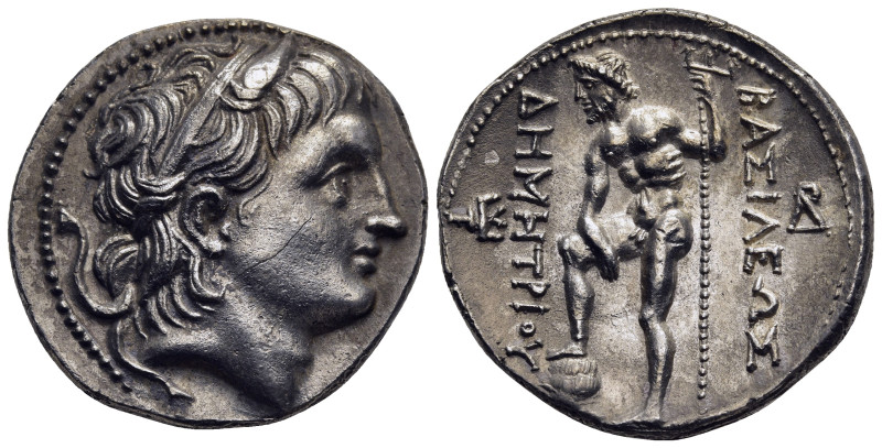 KINGS OF MACEDON. Demetrios I Poliorketes (306-283 BC). Tetradrachm. Amphipolis ...